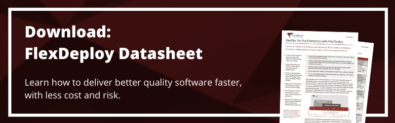 FlexDeploy for DevOps Datasheet