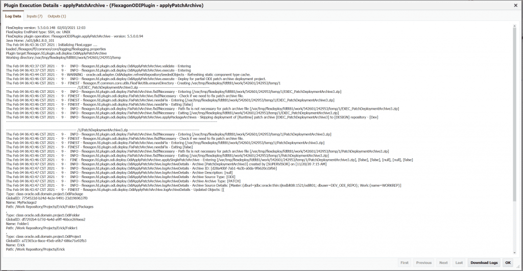Oracle Data Integrator Release Management with Deployment Archives ...