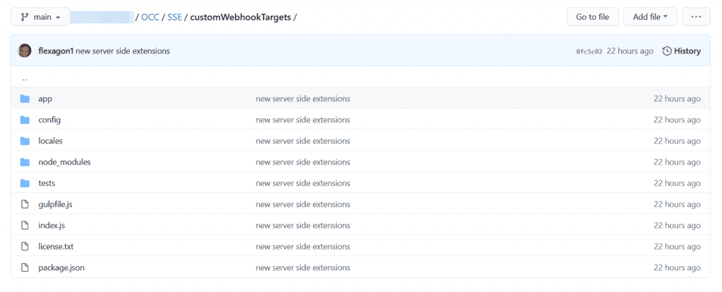 Server side extensions in FlexDeploy