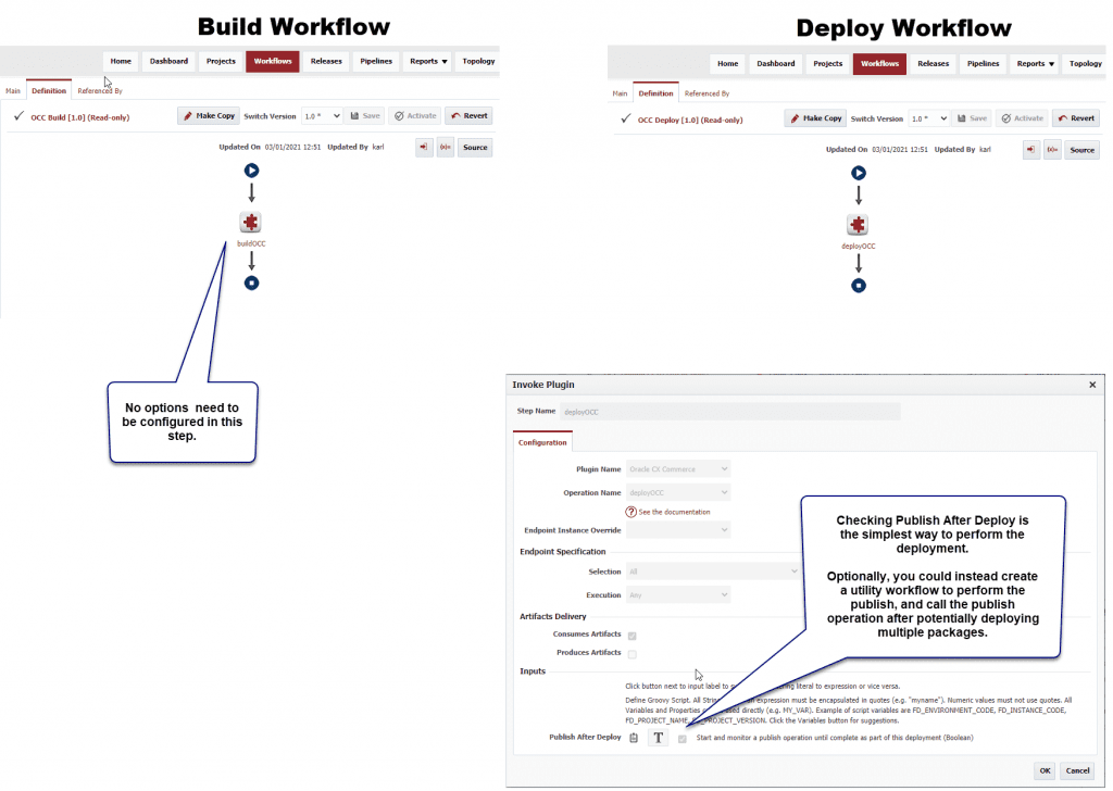 Oracle CX Commerce Deployment Automation with FlexDeploy | Flexagon