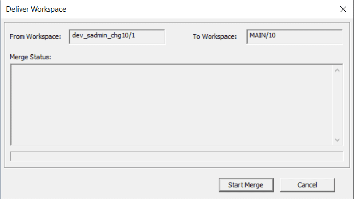 Delivery Workspace in Siebel Tools