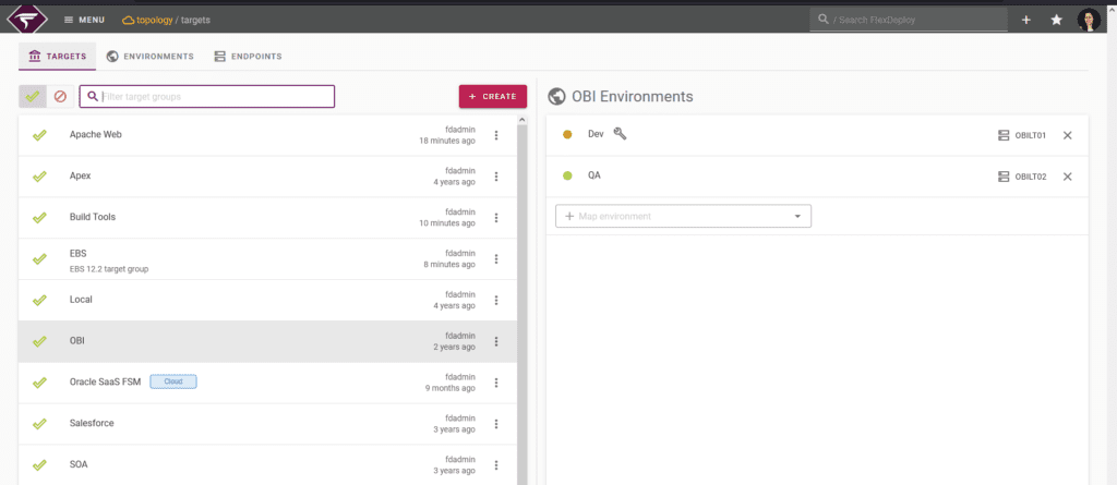 The topology menu has been migrated to the next-gen user experience