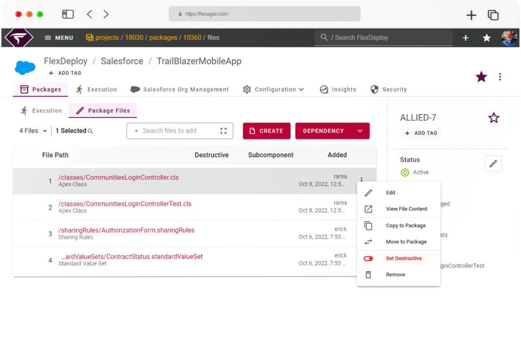 Delete components from Salesforce Orgs with Destructive Packages