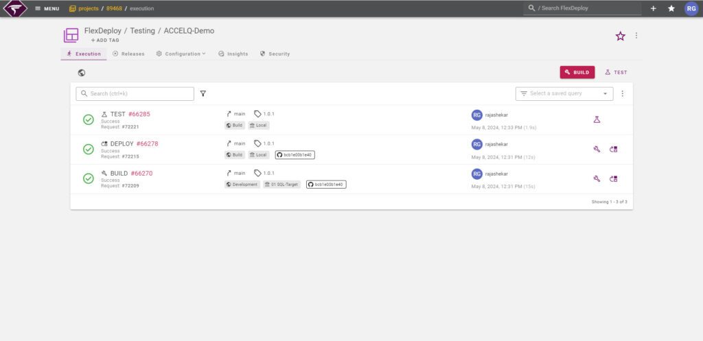 Running Post-Deployment Tests with the ACCELQ integration. 