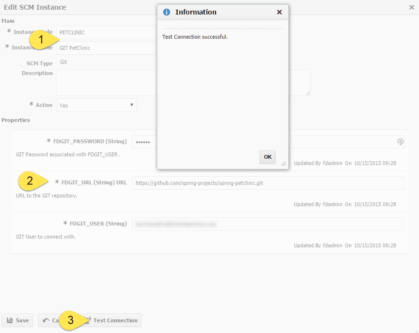 Spring Maven - Git Instance