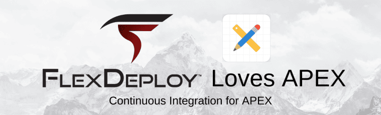 Oracle APEX Continuous Integration FlexDeploy