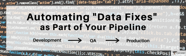 automate data fixes how to
