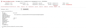Project Workflow Execution file