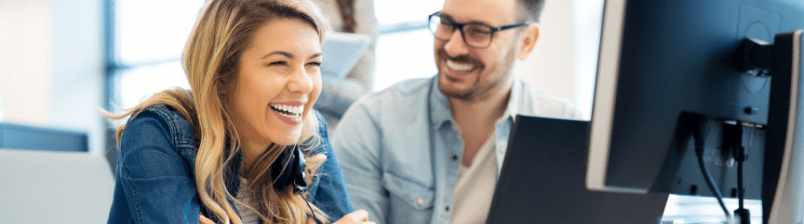 IT team happy with results on computer