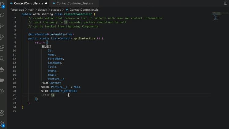 Generate Apex Code and Test classes in VS code per Organizations' code styles.