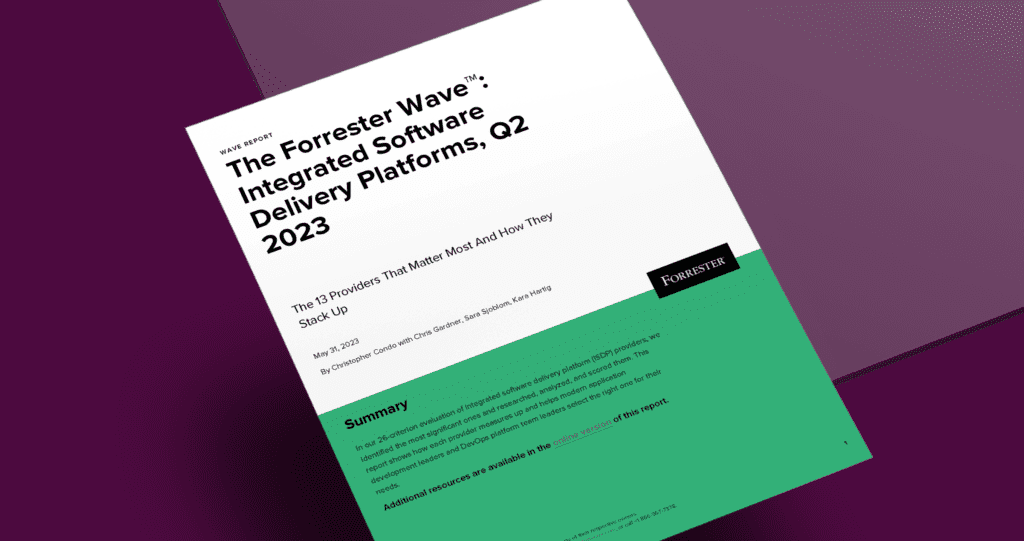 Forrester Wave ISDP 2023
