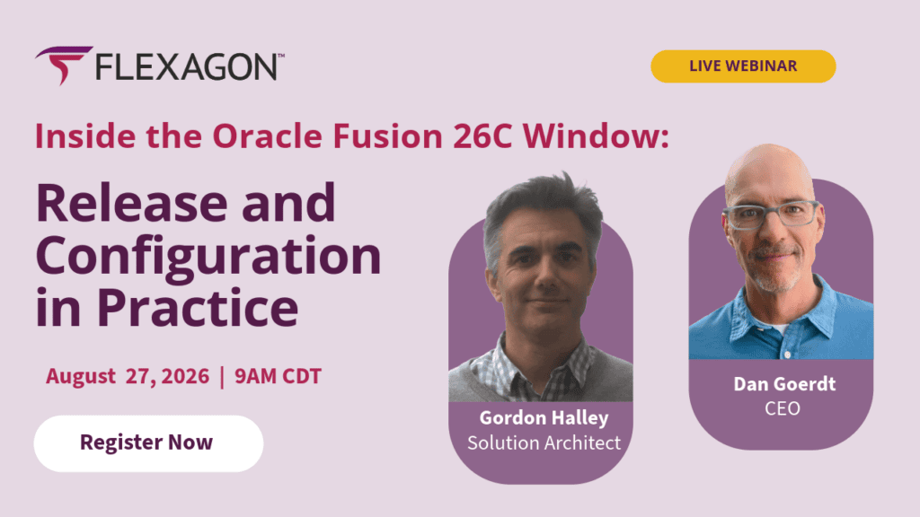 Oracle Fusion 26C Webinar